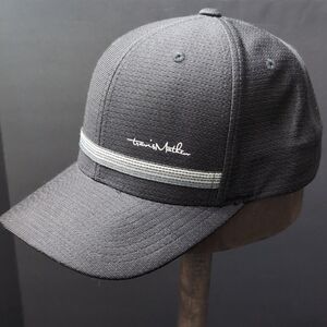Travis Mathew Men's Black Snapback Golf Hat.